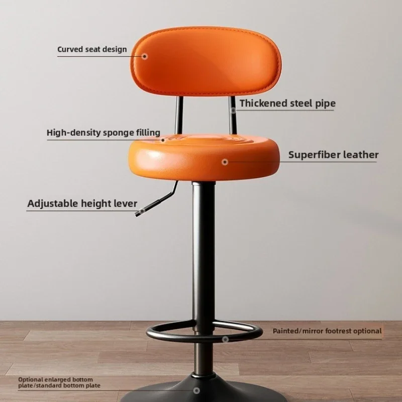 Home Bar Stools - Chaise de bar pivotante et réglable