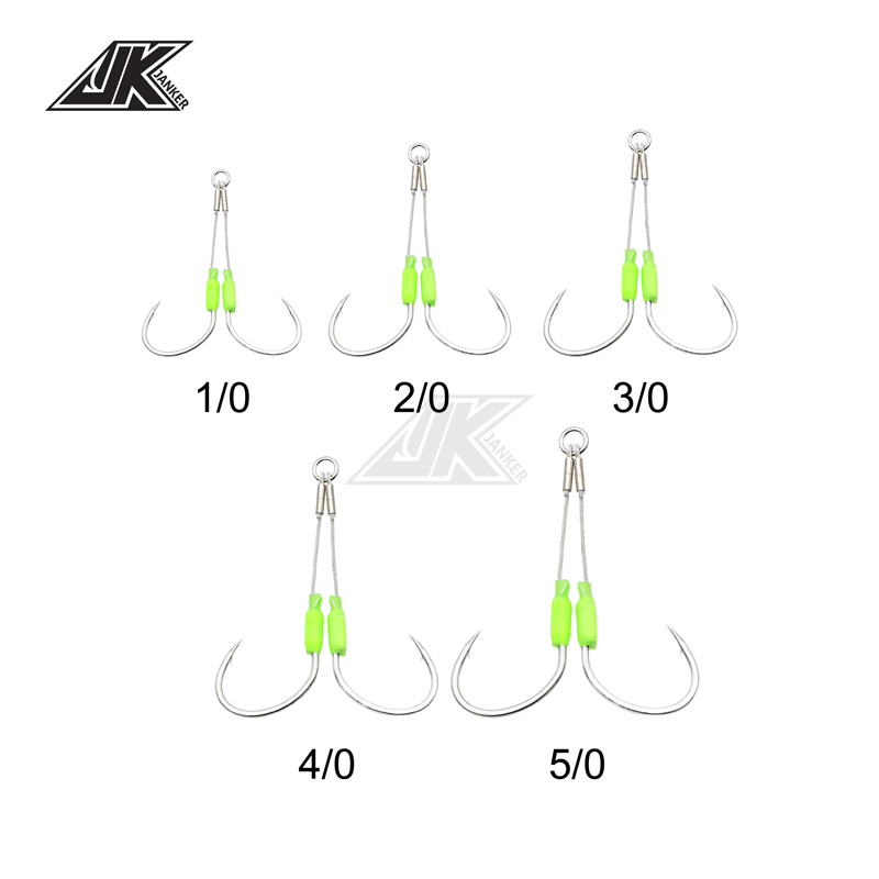 JK-Lot de 5 hameçons de pêche  - Jigger Double Sided avis et prix