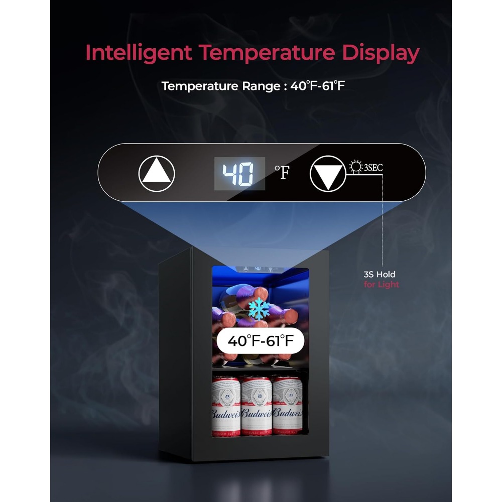 Mini-réfrigérateur pour 24 can - Home Bar Shelf avis et prix