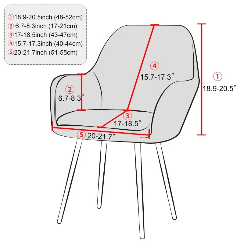 1/4/6 pièces élastique polaire - Home Bar Seating avis et prix