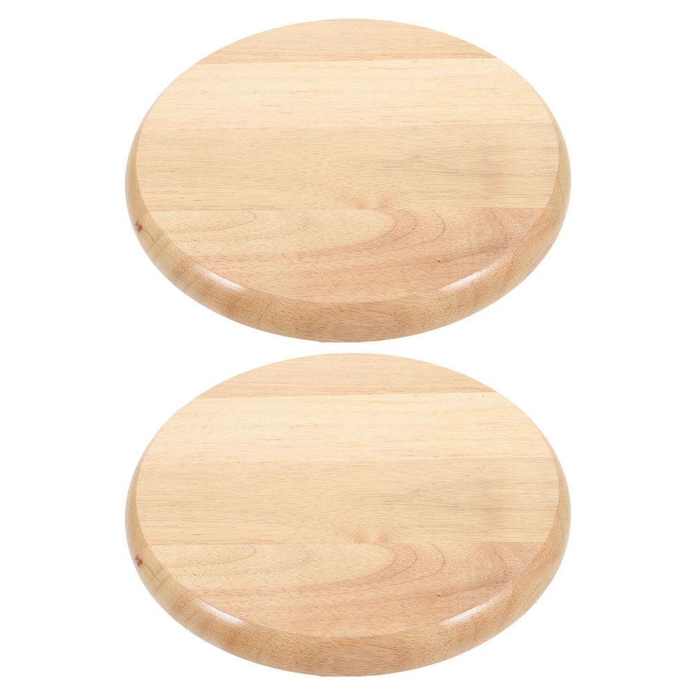 2 tabourets ronds en bois mass - Home Bar Stools avis et prix