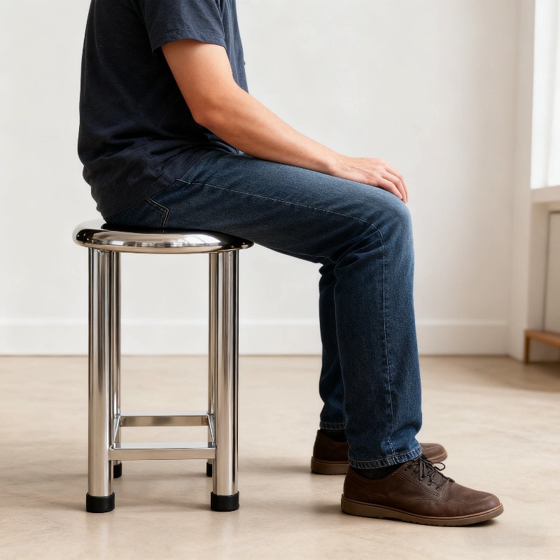 Tabouret rond en acier inoxyda - Home Bar Stools avis et prix